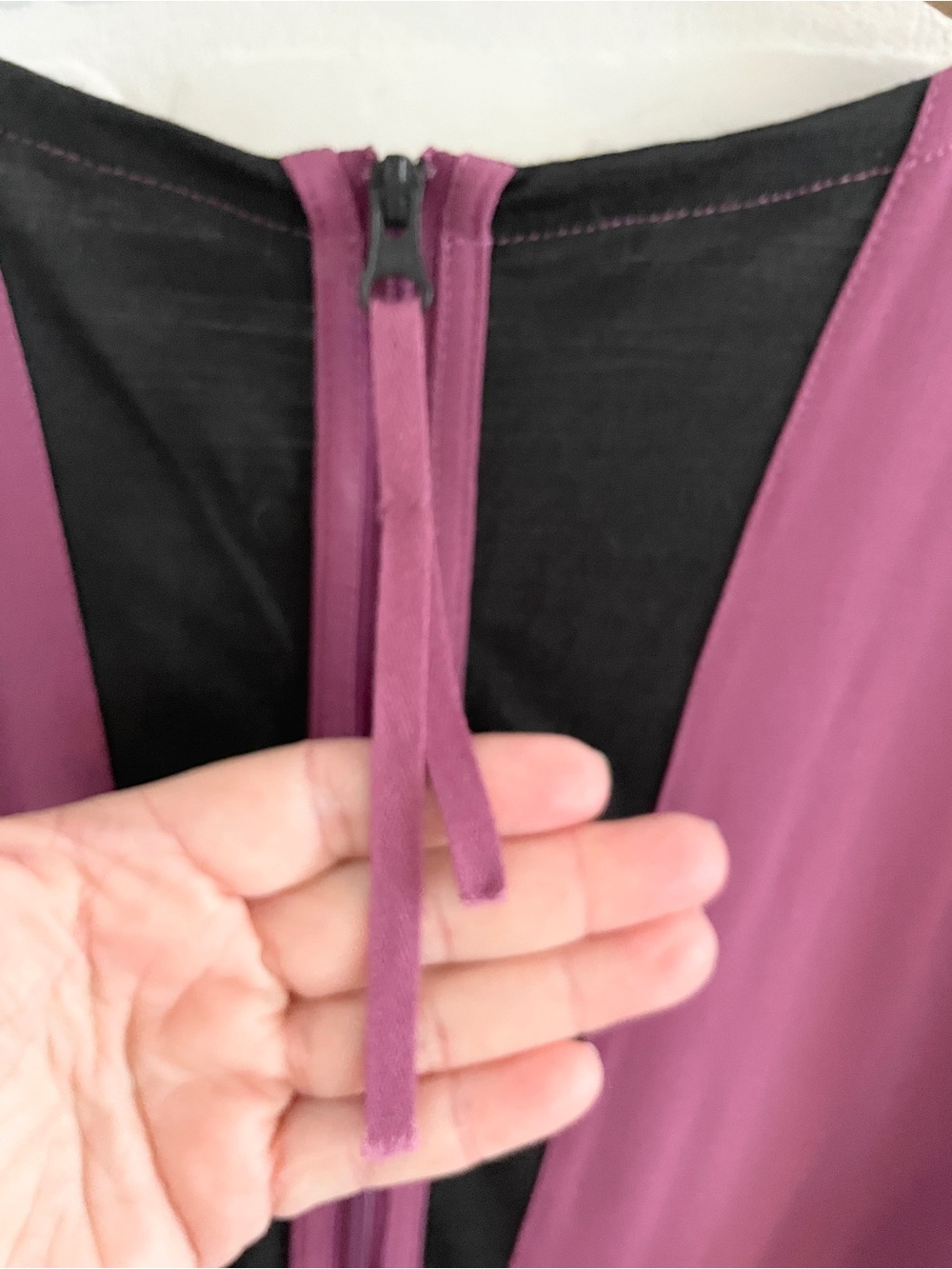 Smartwool Gorpcore Merino Panel Athletic Mini Dress Berry Black Sz M - Picture 13 of 16